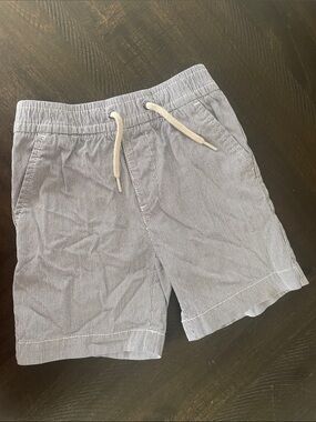 GAP Boys Blue White Pinstripe Shorts